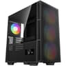Deepcool CH560 Digital Mid Tower High Air Flow w/ 3x140mm + 1x120mm ARGB Fans Real-time Dual Status Digital Display - Black product thumbnail 1