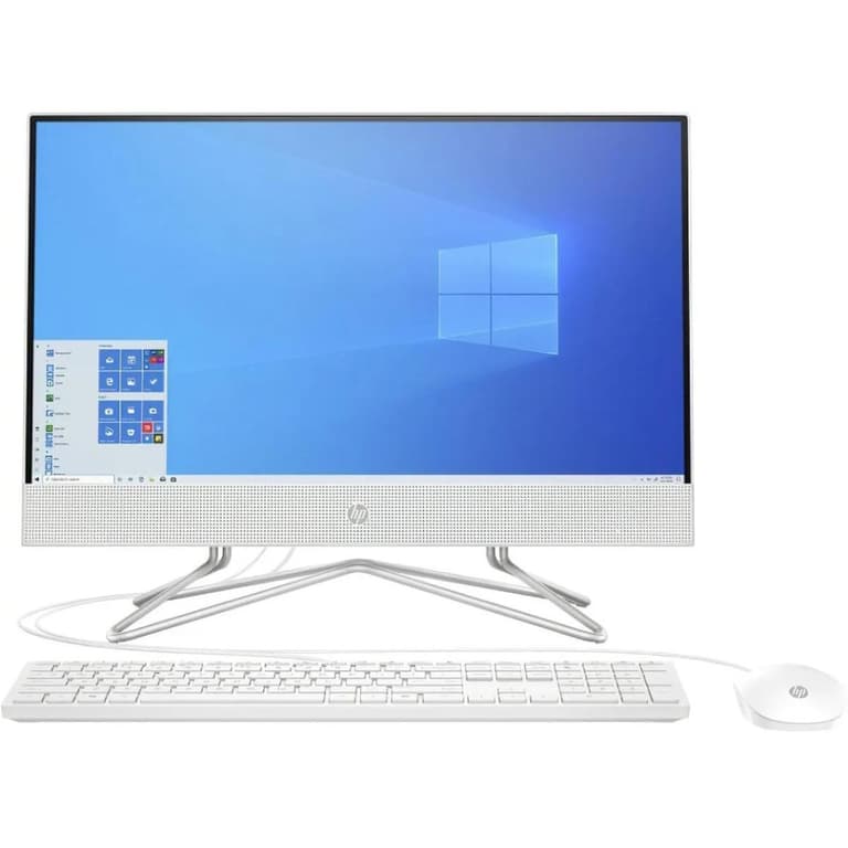 HP All-in-One 24-cb1021nh NEW 12Gen Intel Core i5 10-Cores w/ 24" NONE Touch Screen - White