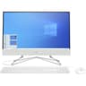 HP All-in-One 24-cb1021nh NEW 12Gen Intel Core i5 10-Cores w/ 24" NONE Touch Screen - White product thumbnail 1