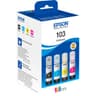 Epson 103 EcoTank 4-Colour Multipack Ink Bottles 260 ml ( Black , Cyan , Magenta , Yellow ) product thumbnail 1