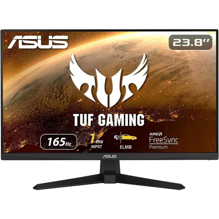 ASUS TUF VG249Q1A 23.8” IPS 1ms Full HD 165Hz Extreme Low Motion Blur FreeSync™ Premium Shadow Boost & Speakers