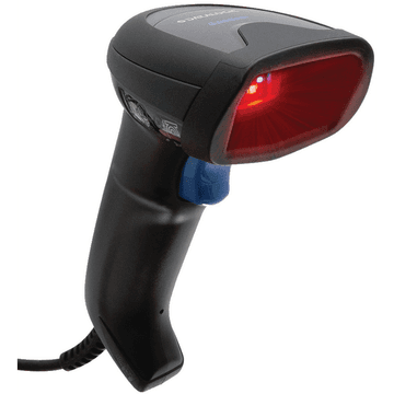 Datalogic QuickScan QW2520 Handheld Barcode Scanner Kit - Cable Connectivity 1D & 2D - Black