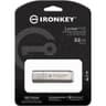 Kingston Ironkey Locker+ 50 32GB Encrypted Flash Drive USB 3.2 XTS-AES Protection Multi-Password Security Options Automatic Cloud Backup Metal Casing product thumbnail 1