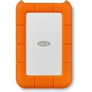 LaCie Rugged Mini 4TB External Portable HDD USB 3.0 USB 2.0 Compatible Drop Shock Dust Rain Resistant Shuttle Drive For Mac & PC - Orange product image