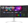 LG 40WP95C-W 40” UltraWide Curved WUHD 5K Nano IPS 75Hz DCI-P3 98% HDR10 Thunderbolt 4 96W PD Borderless Design Tilt/Height/Swivel Stand product thumbnail 1