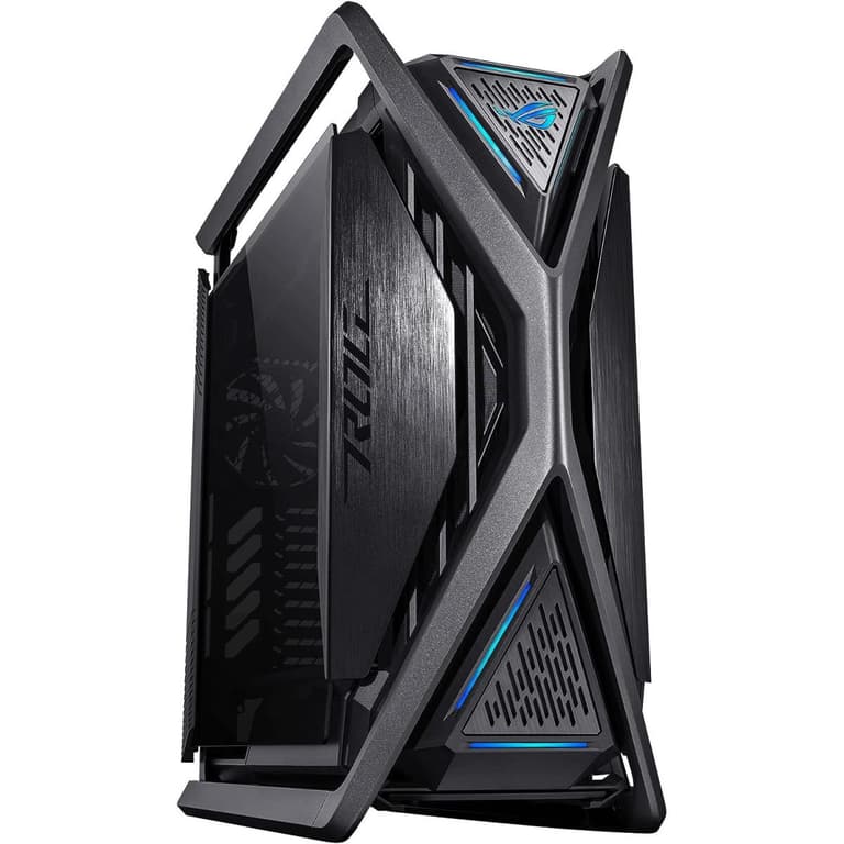 ASUS ROG Hyperion GR701 EATX Full-Tower case Semi-Open Structure Tool-Free Side Panels up to 2 x 420mm Built-in Graphics Card Holde USB Type-C