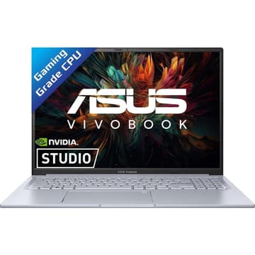 ASUS VivoBook Pro 15 OLED M6500XU 7Gen AMD Ryzen 9 7940HS 8-Cores w/ Nvidia RTX 4050 & 3K OLED 120Hz Display - Cool Silver