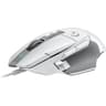 Logitech G502 X HERO 25K Sensor Wired LIGHTFORCE Hybrid Optical-Mechanical Primary Switches For PC macOS & Windows - White product thumbnail 1