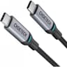 Choetech XCC-1002-GY 100W USB Type-C 1.8 Meter Braided Fast Charging Cable - Grey product thumbnail 1