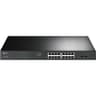 TP-Link TL-SG1218MPE 16 Port Gigabit PoE Switch Smart Managed 250W 2 non-PoE Ports 2 Combo SFP slots QoS Vlan IGMP & LAG product thumbnail 1