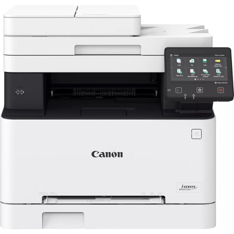Canon i-SENSYS MF657CDW Wireless & Duples 4-in-1 (Print, Copy, Scan, Fax) Multifunction Colour Printer
