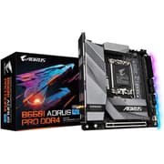 GIGABYTE B760I AORUS PRO DDR4 WIFI 6 Intel B760 Mini-ITX Dual M.2 PCIe 4.0 USB 3.2 Gen2X2 Type-C Intel 2.5GbE LAN Motherboard product image