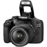 Canon EOS 2000D 24.2 MP DSLR Camera With EF-S 18-55 mm f/3.5-5.6 is II Lens - Black product thumbnail 1