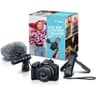 Canon EOS R50 Content Creator Kit Mirrorless Vlogging Camera 24.2 MP 4K Video RF-S18-45mm F4.5-6.3 IS STM Lens Stereo Microphone & Tripod Grip product thumbnail 1