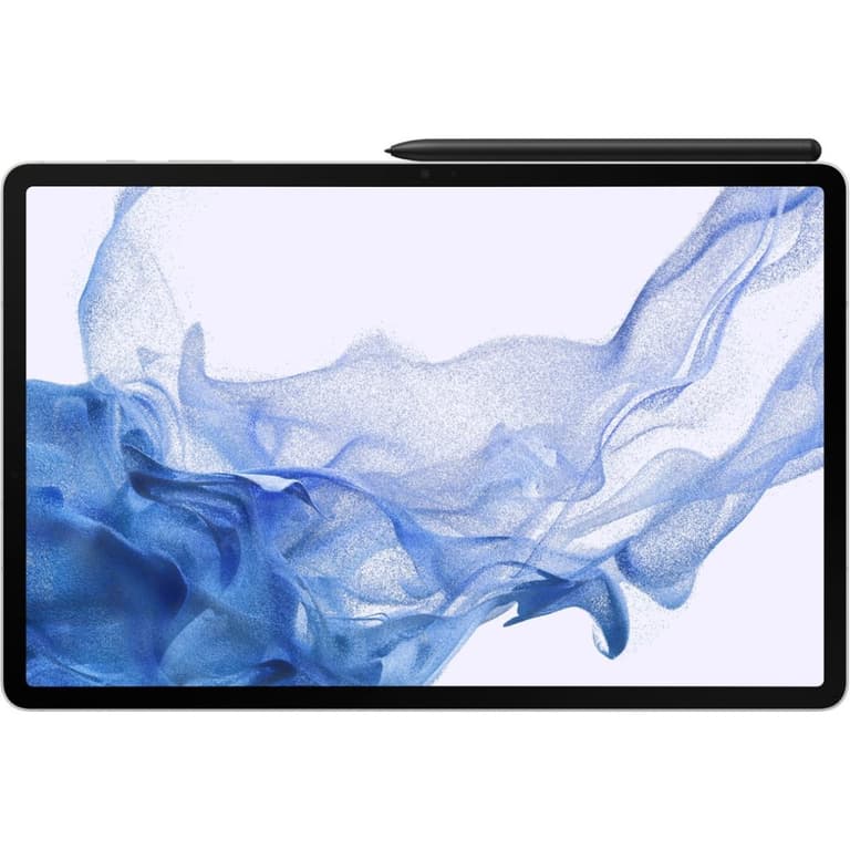 SAMSUNG Galaxy Tab S8 Plus 12.4" Android WIFI 6E Tablet w/ Long Lasting Battery & Ultra Wide Camera (S Pen Included) - Silver