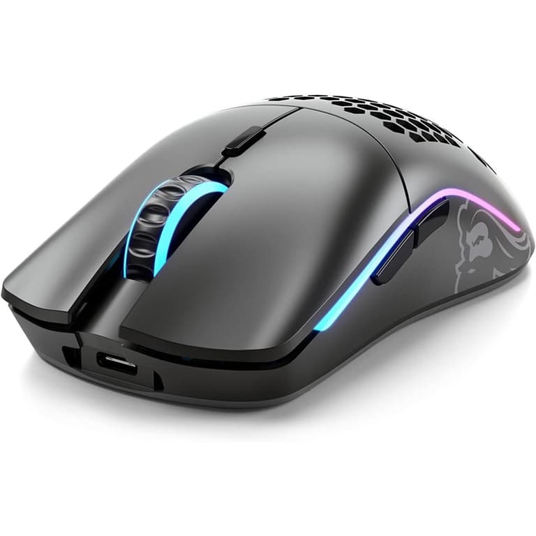 Glorious Model O Wireless 69G Superlight Honeycomb Mouse RGB Mouse - Matte Black