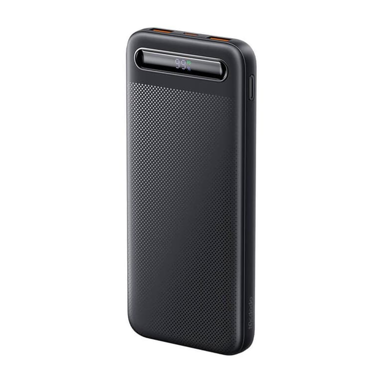 Mcdodo MC-3881 Power Bank with Digital Display 10000mAh USB-C, 2x USB-A, 22.5W - Black