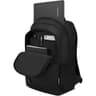 Lenovo Select Targus 16" Sport Backpack Sporty Outside & Business Inside Lightweight Large Zippered Two Water Bottle - Black product thumbnail 1