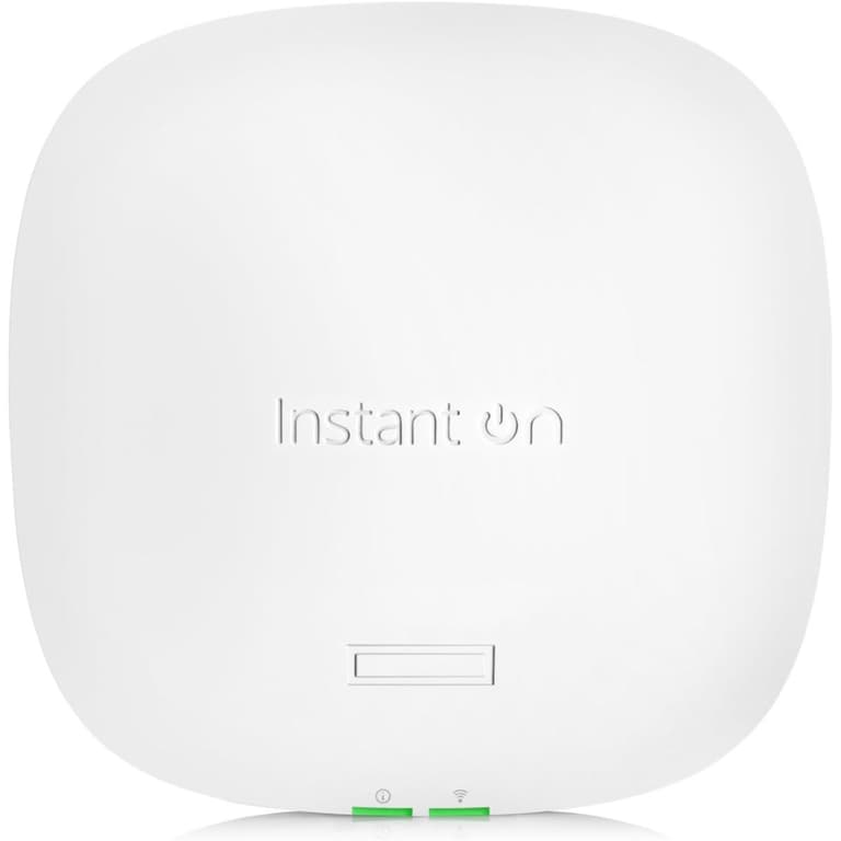 Aruba Instant On AP25 4x4 WiFi 6 Indoor Access Point Power Source For Small & Growing Businesses (Power Not Include)