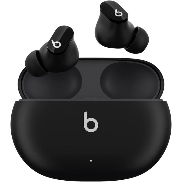 Beats Studio Buds - True Wireless Noise Cancelling Earbuds - Compatible with Apple & Android, Built-in Microphone, IPX4 Rating, Sweat Resistant Earphones, up to 8 hours of listening time - Black