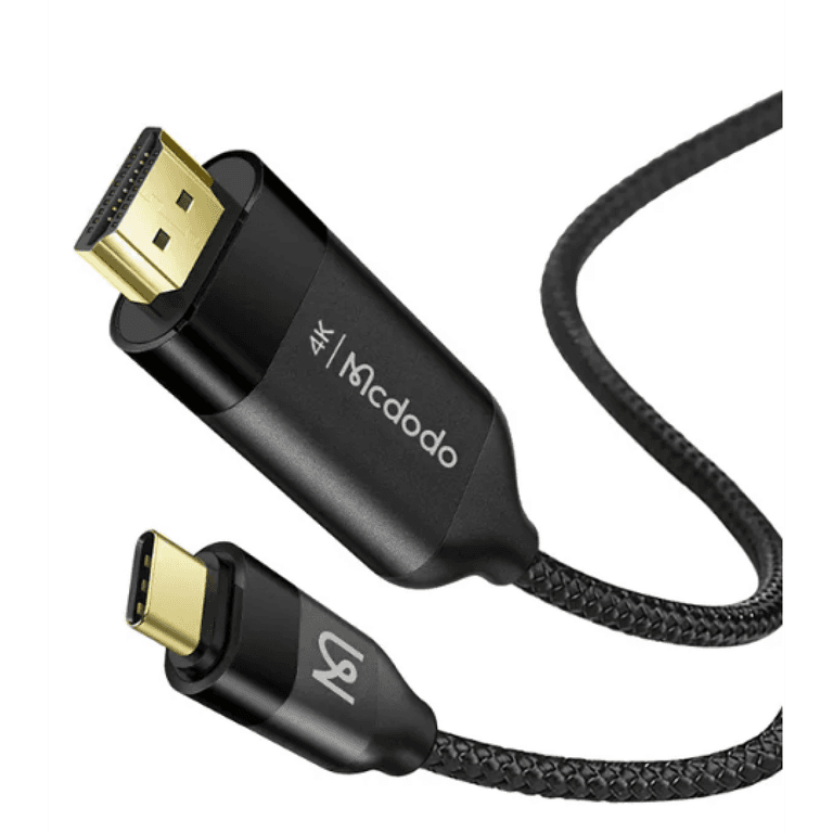 Mcdodo CA-5880 USB Type C to HDMI Cable 2m 4K High Definition (Black)