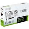 ASUS Dual GeForce RTX™ 4060 EVO OC Edition 8GB GDDR6 PCIe 4.0 DLSS 3 Axial-tech Fan Design 0dB Technology - White product thumbnail 1