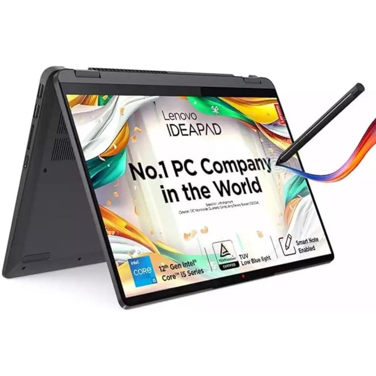 Lenovo NEW Flex 5 (2023) 12Gen Intel Core i7 10-Cores 2-in-1 Stylish & Dynamic Design w/ 360° Touch Display - Storm Grey