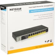 NETGEAR (GS108LP) 8-Port Gigabit Ethernet Unmanaged PoE/PoE+ Switch 60W Upgradeable, Desktop, Wall Mount or Rackmount product image