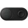 Samsung Wireless Charger DUO Pad, up to 25W with Fast Charge 2.0 Qi compatible, Charge wearable devices like Phones & buds & smart watch, 2 devices at once - Black product thumbnail 1