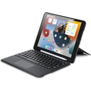 DUX DUCIS TK Series Bluetooth Keyboard Leather Case with Touchpad & Smart Sleep Function For iPad 7/8/9 10.2" (2019/2020/2021) English Layout - Black product image