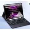 DUX DUCIS TK Series Bluetooth Keyboard Leather Case with Touchpad & Smart Sleep Function For iPad Pro 11 (2020/2021/2022)/ Air 4/ 5 English Layout - Black product thumbnail 1