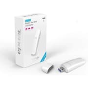 Tenda U12 Wi-Fi USB Adapter AC1300 Dual Band Wireless Wi-Fi USB 3.0 Adapter with Built-in High Gain Antenna for PC, Works with Windows and Mac OS - White product image
