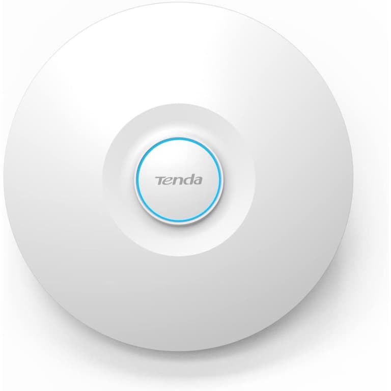 Tenda (i29) Wi-Fi 6 AX3000 Dual Band Gigabit Long-Range Ceiling Mount Access Point Coverage up to 500㎡|PoE+ Powered|Surport IEEE 802.11ax Wave 2, OFDMA, Seamless Roaming, MU-MIMO - White