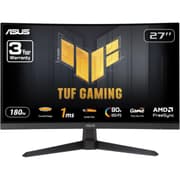 Asus TUF VG27VQ3B 27" Curved 1500R Full HD 180Hz 1ms DCI-P3: 90% FreeSync Shadow Boost Enhances w/ Speaker - Black product image