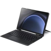DUX DUCIS [DK] Series Keyboard Case, Designed for Samsung Tab S9 FE 10.9" Detachable Touchpad Bluetooth Keyboard Charging, 80H Working Time, Tablet Leather Cover - Arabic / English Layout - Black product image