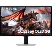 SAMSUNG Odyssey OLED G8 32" (G80SD) 4K UHD Smart 240Hz 0.03ms HDR10 G-Sync Compatible Glare-Free Display Gaming Hub Sleek Metal Design - Black product image