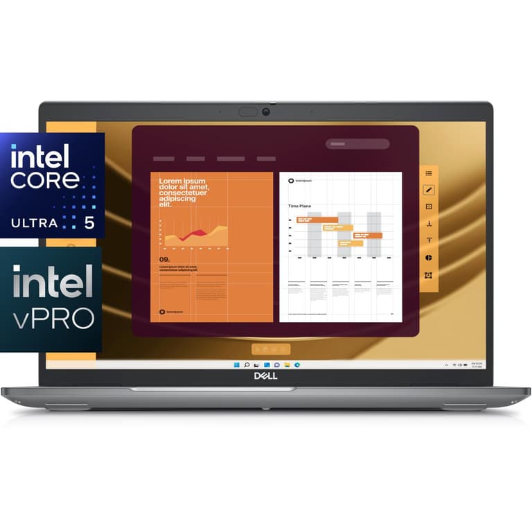 Dell Latitude NEW 5550 15 (2024) Intel Core Ultra 5 135U vPro 12-Core AI-Powered For Intelligent Collaboration & Exceptional battery life - 3 Years Warranty