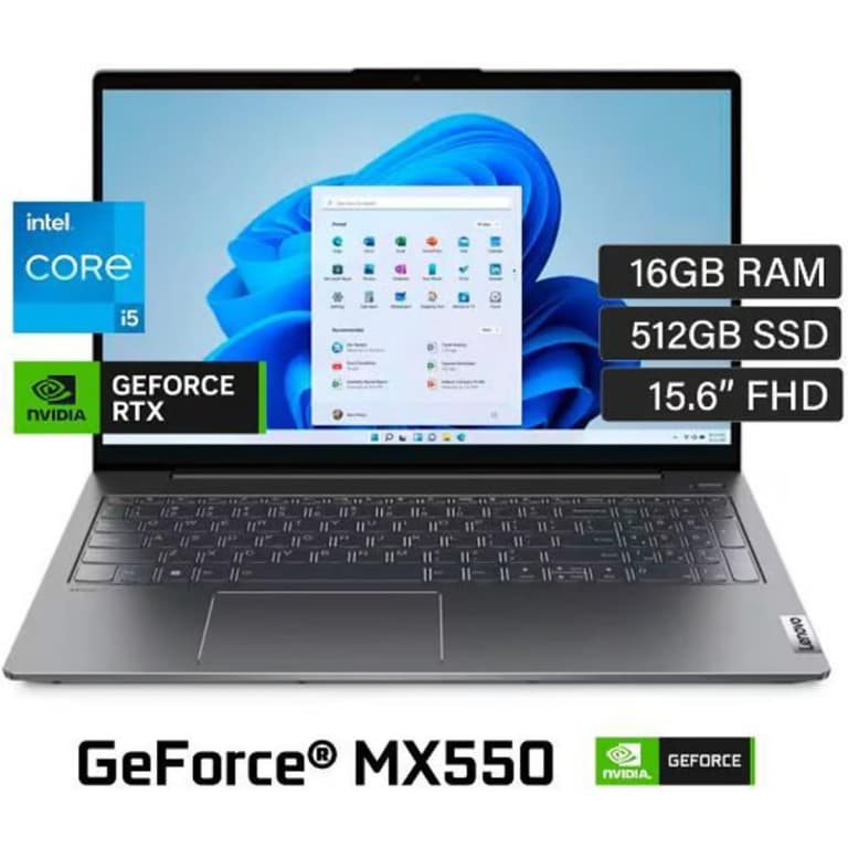 Lenovo IdeaPad 5 NEW 12Gen Intel Core i5 10-Cores Aluminium Body , USB C Charging , Backlit keyboard w/HUGE Battery & Nvidia Graphic Card