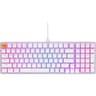 Glorious GMMK2 FULL-SIZE 96% - RGB Compact Keyboard TKL Hot Swappable Mechanical, Linear Switches, Wired, Arabic / English Layout - White product thumbnail 1