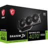 MSI GeForce RTX™ 4070 Ti SUPER 16G SHADOW 3X 16GB GDDR6X OC Edition PCI Express 4.0 ATX Video Card product thumbnail 1