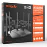 Tenda TX12 Pro Wi-Fi 6 AX3000 Smart Wi-Fi Router, Dual Band Gigabit Wireless Internet Wi-Fi 6 Router, 5 * 6dBi High-Gain Antennas, 3 Gigabit LAN Ports, WPA3+OFDMA+MU-MIMO - Black product thumbnail 1