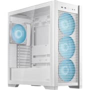 ASUS TUF Gaming GT302 ARGB Mid-Tower Case 4x 140mm ARGB Fans High Airflow & Static Pressure Interchangeable Side Panel Hidden-Connector Support - White product image