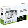 ASUS Dual GeForce RTX™ 4070 White OC Edition 12GB GDDR6X PCIe 4.0 2.56-Slot Design Axial-tech Fan Design 0dB Technology product thumbnail 1