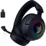 Razer Kraken V4 Wireless & Bluetooth & USB Super Wideband Mic 40mm Drivers 9 Zone RGB Lighting For PC, Mac, PS5, Nintendo Switch, Steam Deck, Smartphone - Black product thumbnail 1
