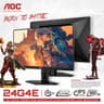 AOC 24G4E Gaming 24" Fast IPS Full HD 180Hz up to 0.5ms HDR10 sRGB 128% Adaptive-Sync w/ HDMI 2.0 & DisplayPort product thumbnail 1