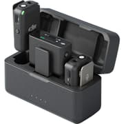DJI Mic (2 TX + 1 RX + Charging Case), Wireless Lavalier Microphone, 250m (820 ft.) Range, 15-Hour Battery, Noise Cancellation, Wireless Microphone for PC, iPhone, Android, Record Interview, Vlogs product image