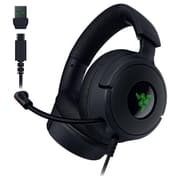 Razer Kraken V4 X Wired 40mm Drivers Cardioid Mic Memory Foam Cushions Chroma RGB Lighting Type C & Type A Cable For PC, Mac, PS5, Nintendo Switch, Steam Deck, Smartphone product image