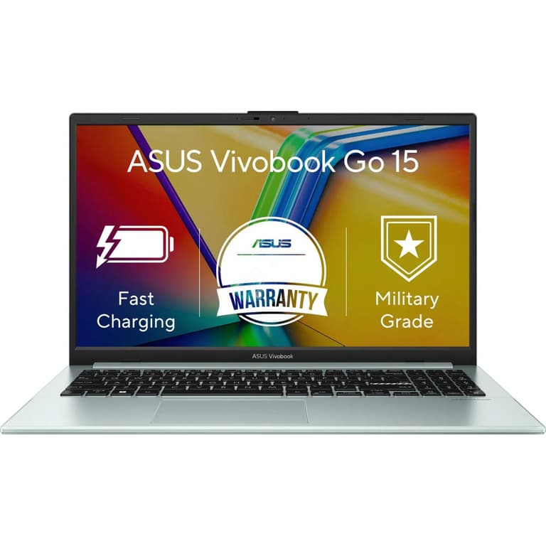 ASUS Vivobook 15 E1504GA (2023) 13th Gen Intel Core i3 8-Cores w/ Fast Charge & IPS Full HD Display - Green Gray