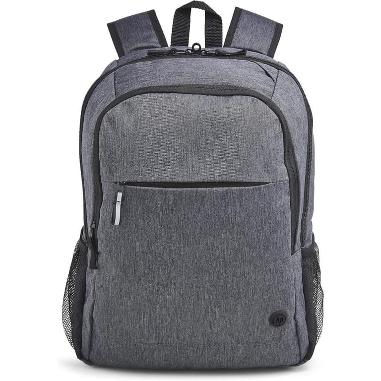 HP Prelude Pro Backpack Fits 15.6" Durable Fabric w/ Water-Resistant Coating Padded Compartment, Zipper & Slip Compartments - Adjustable Padded Shoulder Straps