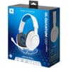 JBL Quantum 100P Wired Over-Ear w/ Detachable Mic Quantum SOUND Signature Memory Foam Comfort Compatible with Windows Sonic Surround Sound - White product thumbnail 1